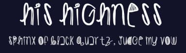 His Highness by Des Gomez — Script Handwritten Font — thumbnail 2
