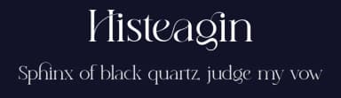 Histeagin by Yahya Type — Serif Font — thumbnail 2