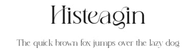Histeagin by Yahya Type — Serif Font — thumbnail 1