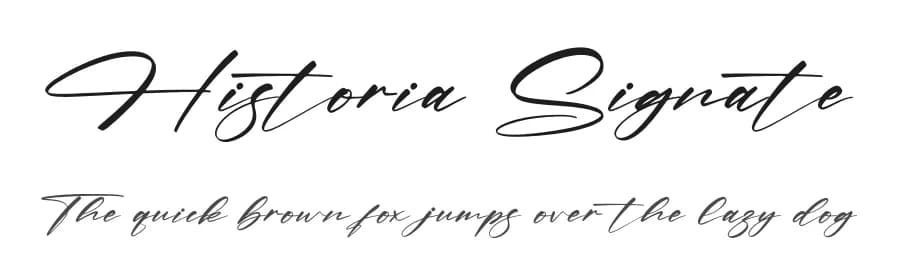 Historia Signate by Letterena Studios — Script Handwritten Font