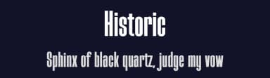 Historic by BrandSemut — Sans Serif Font — thumbnail 2