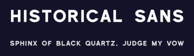 Historical Sans by Runsell Studio — Sans Serif Font — thumbnail 2