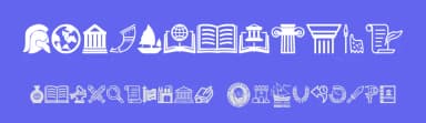 History Icons by Woodcutter — Dingbats Font — thumbnail 3