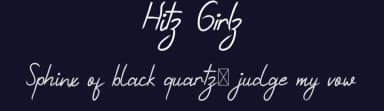 Hitz Girlz by Edric Studio — Script Handwritten Font — thumbnail 2