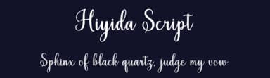 Hiyida Script by Creative.Lafont — Script Handwritten Font — thumbnail 2