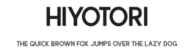 Hiyotori by Shanaya Studio — Sans Serif Font — thumbnail 1