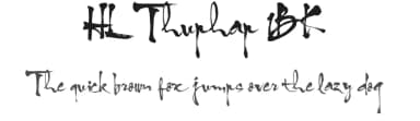 HL Thuphap 1BK by HungLan Design — Script Handwritten Font — thumbnail 1