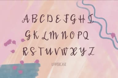 Hobla Font by Alejandra — Script Handwritten Font — thumbnail 5