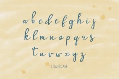 Hobla Font by Alejandra — Script Handwritten Font — thumbnail 6