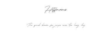 Hoffmans by Maulana Creative — Script Handwritten Font — thumbnail 1