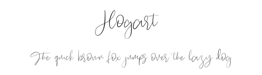 Hogart by Maulana Creative — Script Handwritten Font