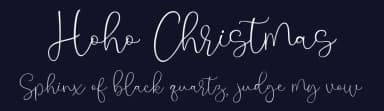 Hoho Christmas by Brithos Type — Script Handwritten Font — thumbnail 2