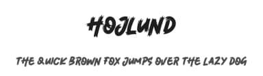Hojlund by Mocha Frappuccino — Script Handwritten Font — thumbnail 1