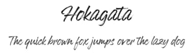 Hokagata by Fargun Studio — Script Handwritten Font — thumbnail 1