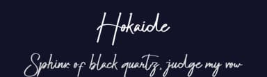 Hokaide by Jadatype — Script Handwritten Font — thumbnail 2