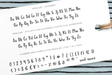 Hola Bisou Family Font by By Lef — Script Handwritten Font — thumbnail 6