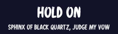 Hold On by Md Shohail Bhuian — Script Handwritten Font — thumbnail 2