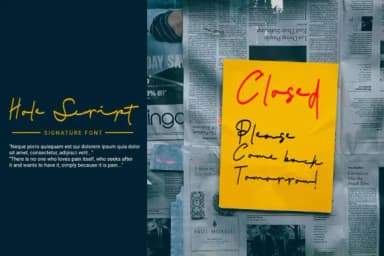 Hole Script Font by Gumacreative — Script Handwritten Font — thumbnail 5