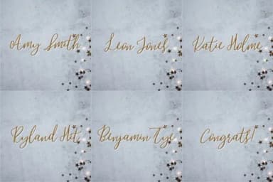 Holiday Coffee Font by Creativeqube Design — Script Handwritten Font — thumbnail 3