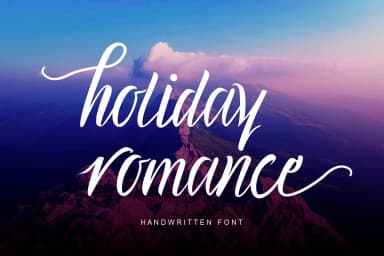 Holiday Romance Font by Mindtype Co. — Script Handwritten Font — thumbnail 1