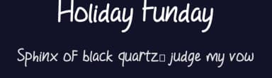 Holiday Funday by Rvandtype — Script Handwritten Font — thumbnail 2