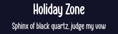 Holiday Zone by Gilang Ternadho — Script Handwritten Font — thumbnail 2