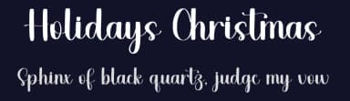 Holidays Christmas by Inermedia Studio — Script Handwritten Font — thumbnail 2