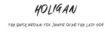 Holigan by Vultype — Script Handwritten Font — thumbnail 1