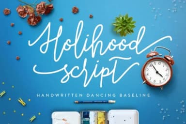 Holihood Script Font by maghrib — Script Handwritten Font — thumbnail 1