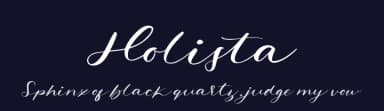 Holista by Glyphstyle — Script Handwritten Font — thumbnail 2