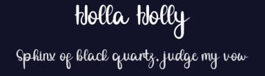 Holla Holly by Inermedia Studio — Script Handwritten Font — thumbnail 2