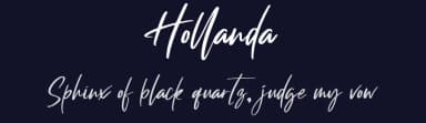 Hollanda by Lettersiro Studio — Script Handwritten Font — thumbnail 2