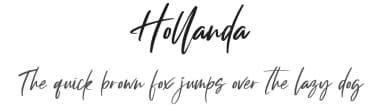 Hollanda by Lettersiro Studio — Script Handwritten Font — thumbnail 1