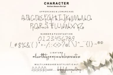 Hollen Amare Font by glyphstyle — Script Handwritten Font — thumbnail 6