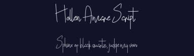 Hollen Amare Script by Glyphstyle — Script Handwritten Font — thumbnail 2