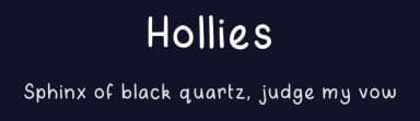 Hollies by HollieInk — Script Handwritten Font — thumbnail 2