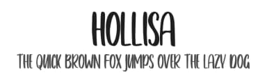 Hollisa by Skiiller Studio — Script Handwritten Font — thumbnail 1
