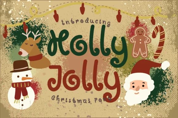 Holly Jolly Font by Caoca Studio — Script Handwritten Font