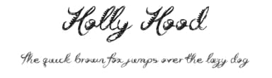 Holly Hood by JSH creates — Script Handwritten Font — thumbnail 1