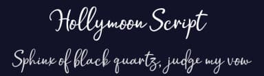 Hollymoon Script by Nico Muslib — Script Handwritten Font — thumbnail 2