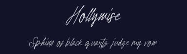 Hollywise by StringLabs Creative Studio — Script Handwritten Font — thumbnail 2