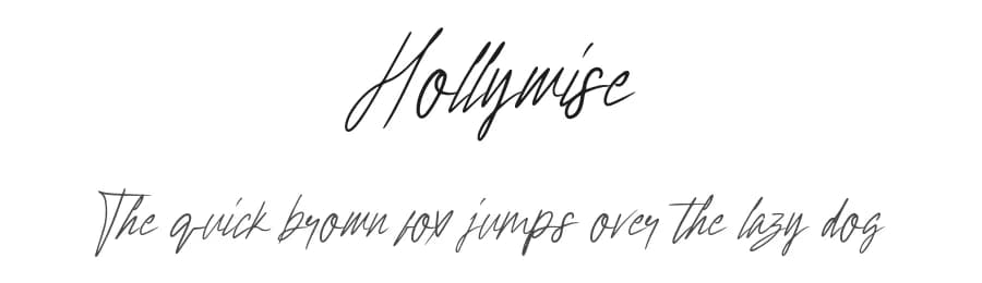 Hollywise by StringLabs Creative Studio — Script Handwritten Font
