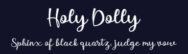 Holy Dolly by RT Studio — Script Handwritten Font — thumbnail 2