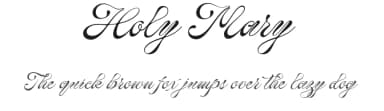 Holy Mary by Redy Studio — Script Handwritten Font — thumbnail 1