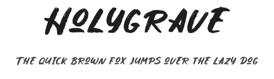 Holygrave by Creatype Studio — Script Handwritten Font