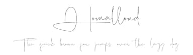 Homallond by Jadatype — Script Handwritten Font — thumbnail 1