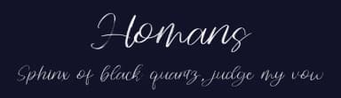 Homans by Bearytype — Script Handwritten Font — thumbnail 2