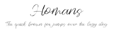 Homans by Bearytype — Script Handwritten Font — thumbnail 1