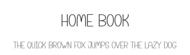 Home Book by Andi Moz — Script Handwritten Font — thumbnail 1