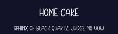 Home Cake by Andi Moz — Script Handwritten Font — thumbnail 2